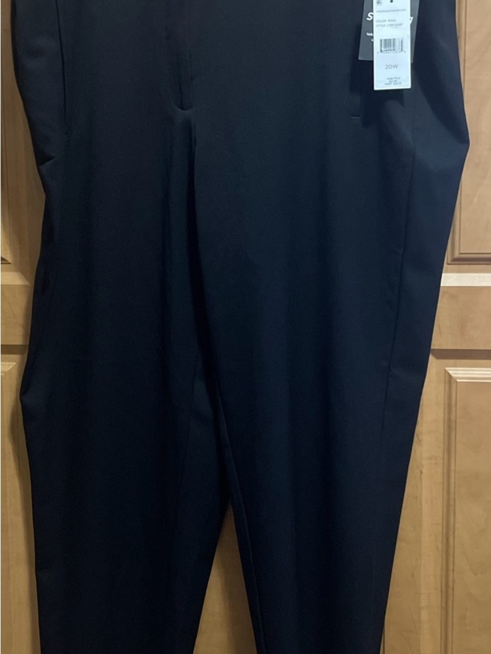 Rafaella Black Straight Leg Ankle Dress Pants for Women